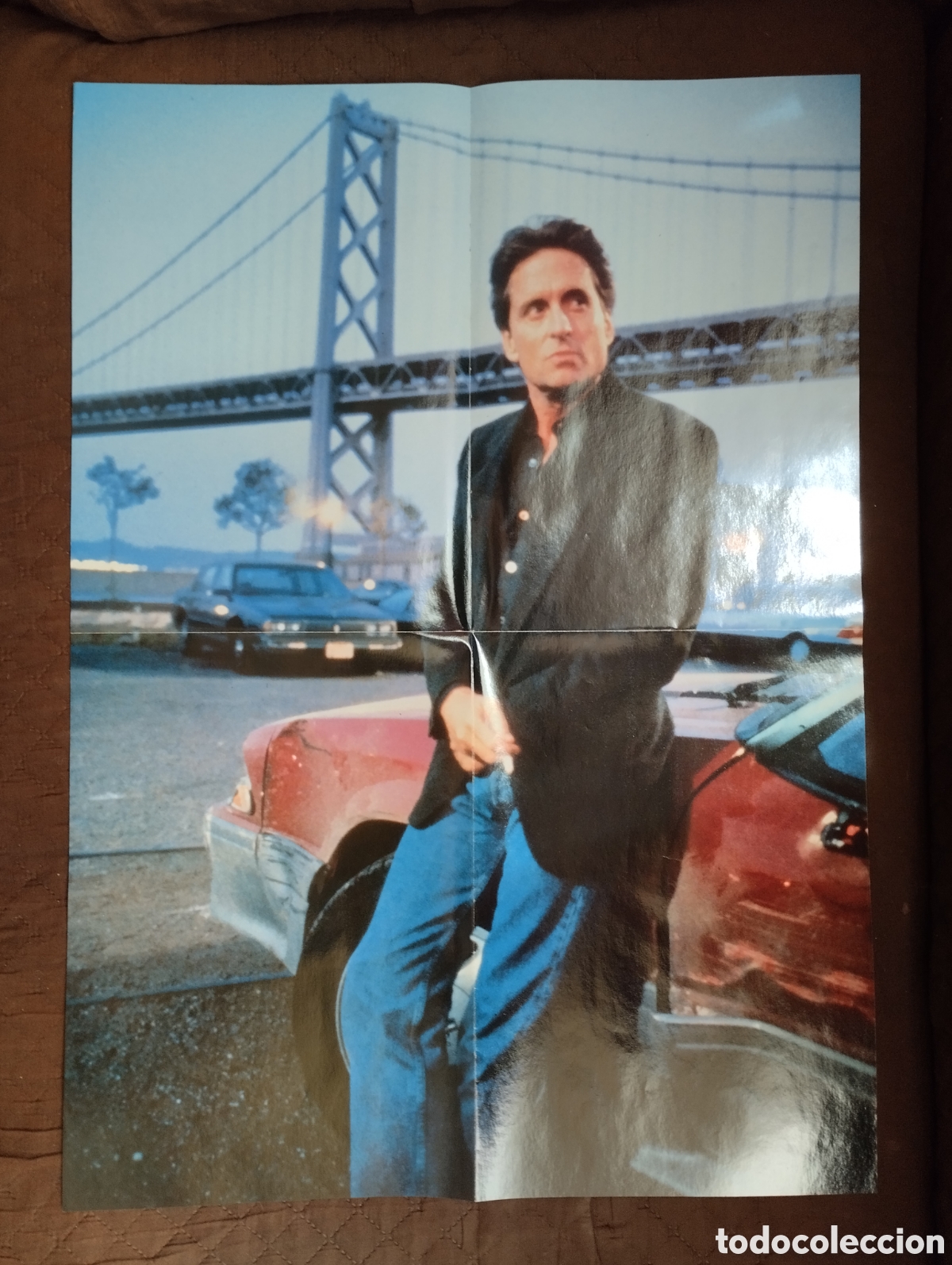 Cine: Poster segundo del actor Michael Douglas.