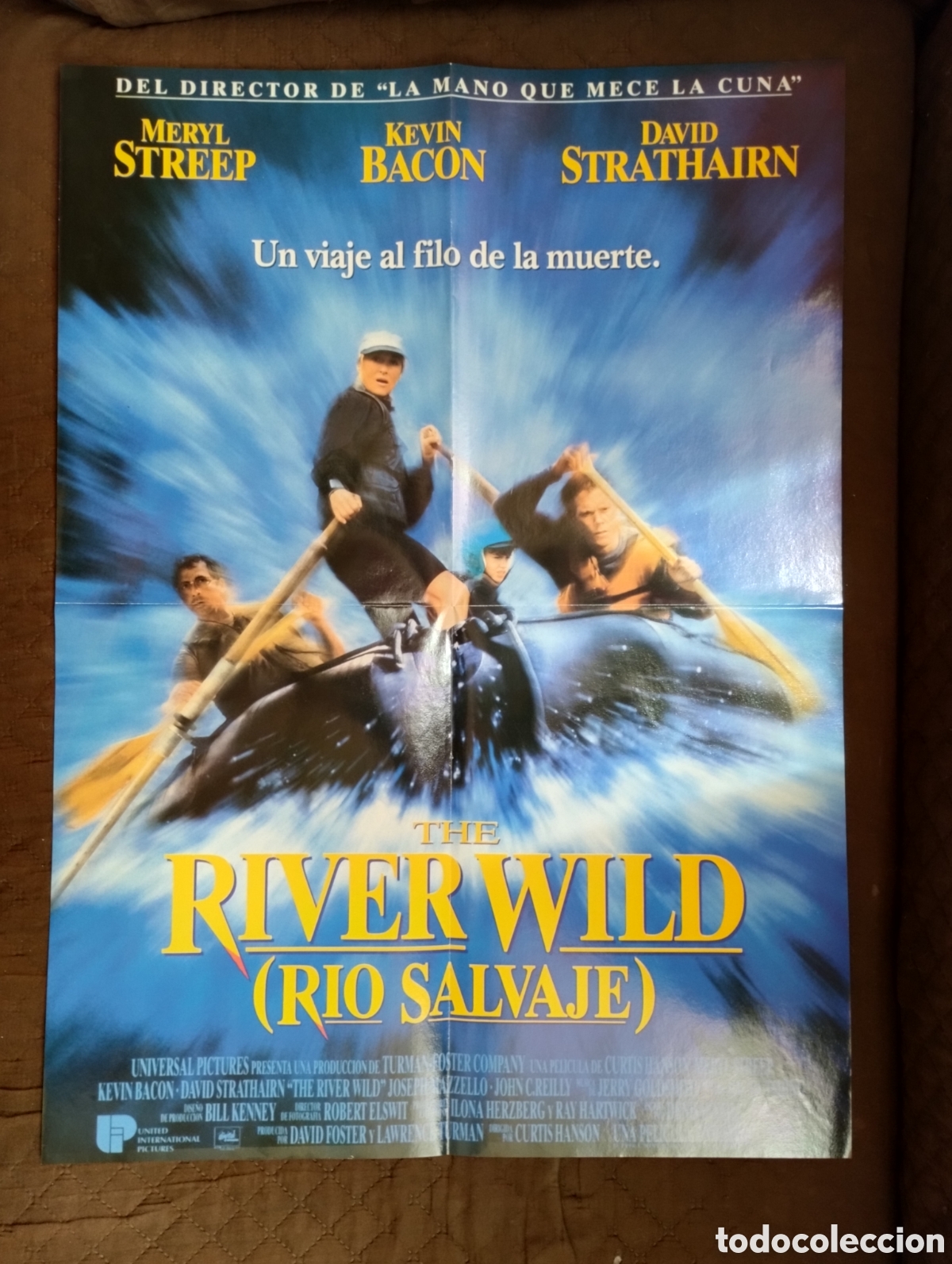 Cine: Poster de la pelicula Rio Salvaje.