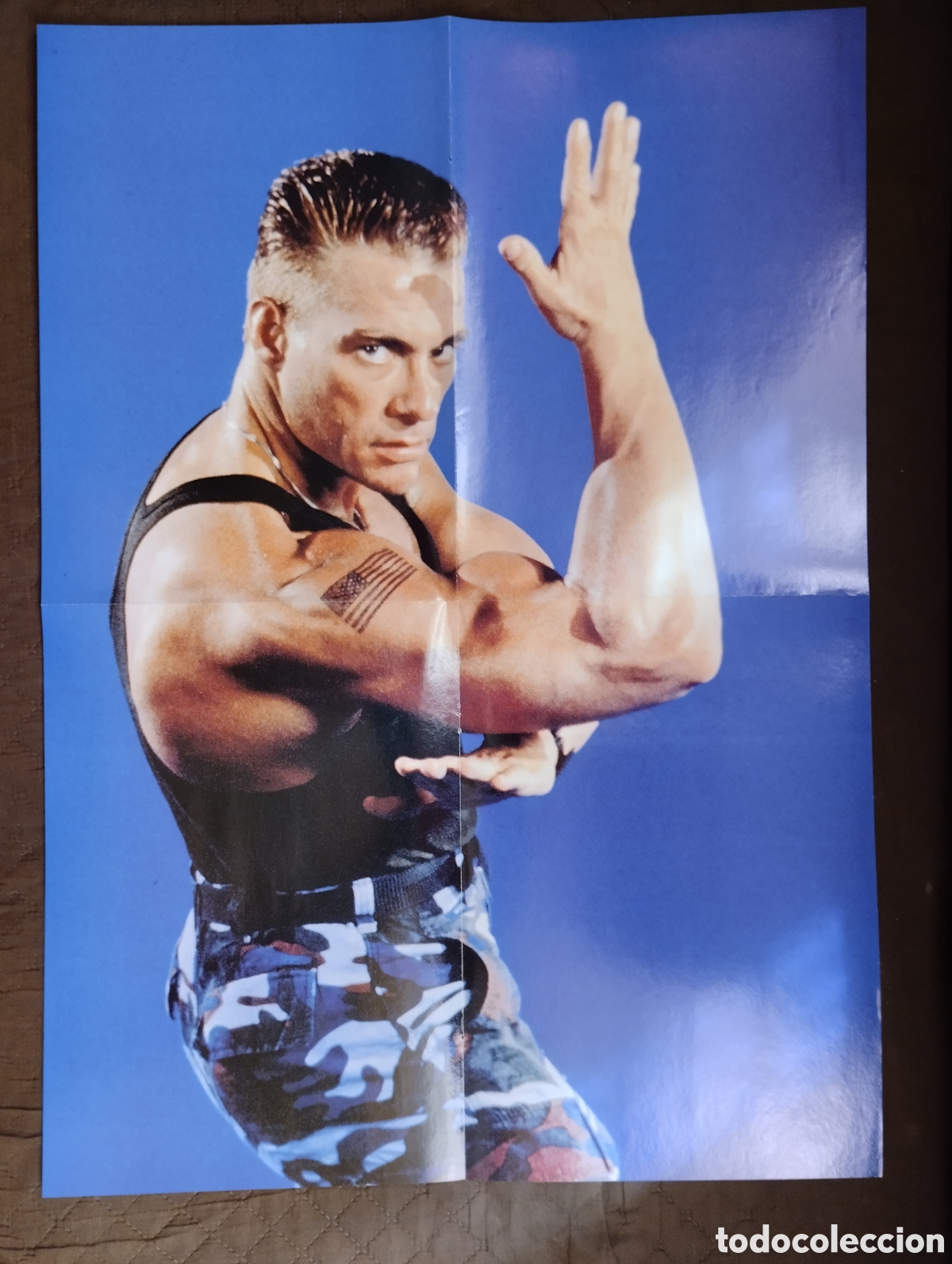 Cine: Poster segundo del actor Jean Claude Van Damme.