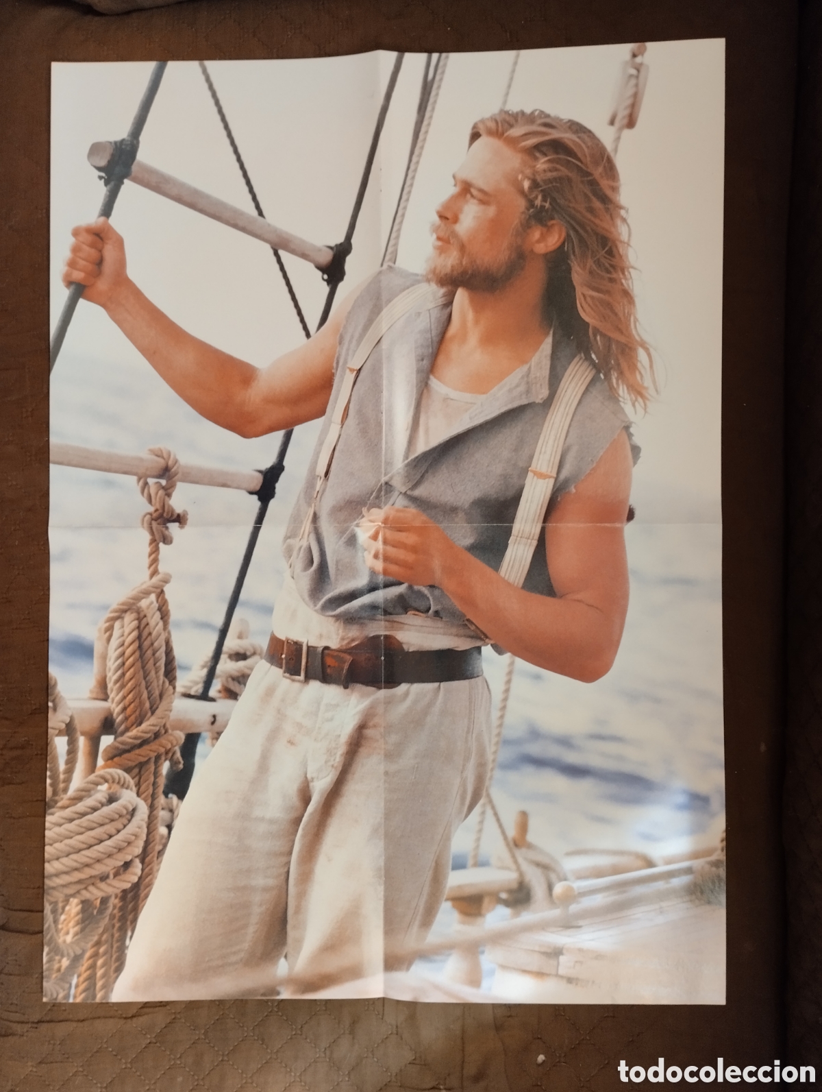 Cine: Poster doble del actor Brad Pitt. - Foto 2