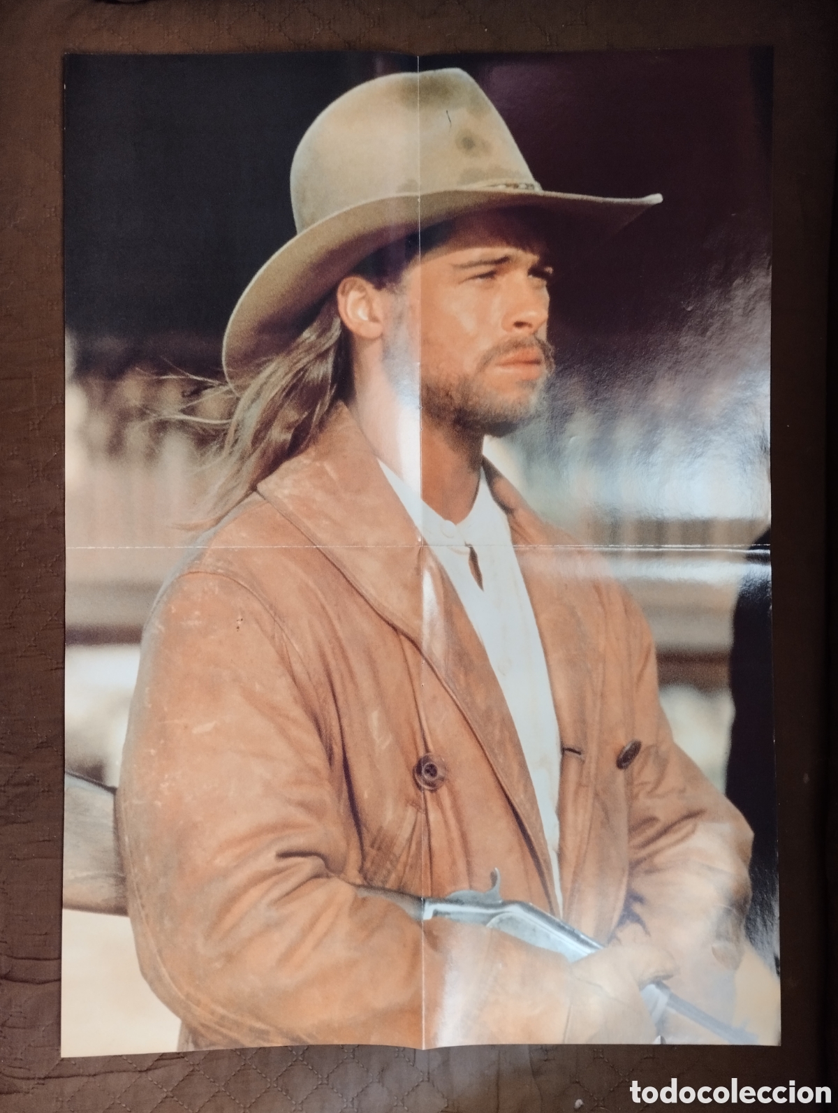 Cine: Poster doble del actor Brad Pitt. - Foto 1