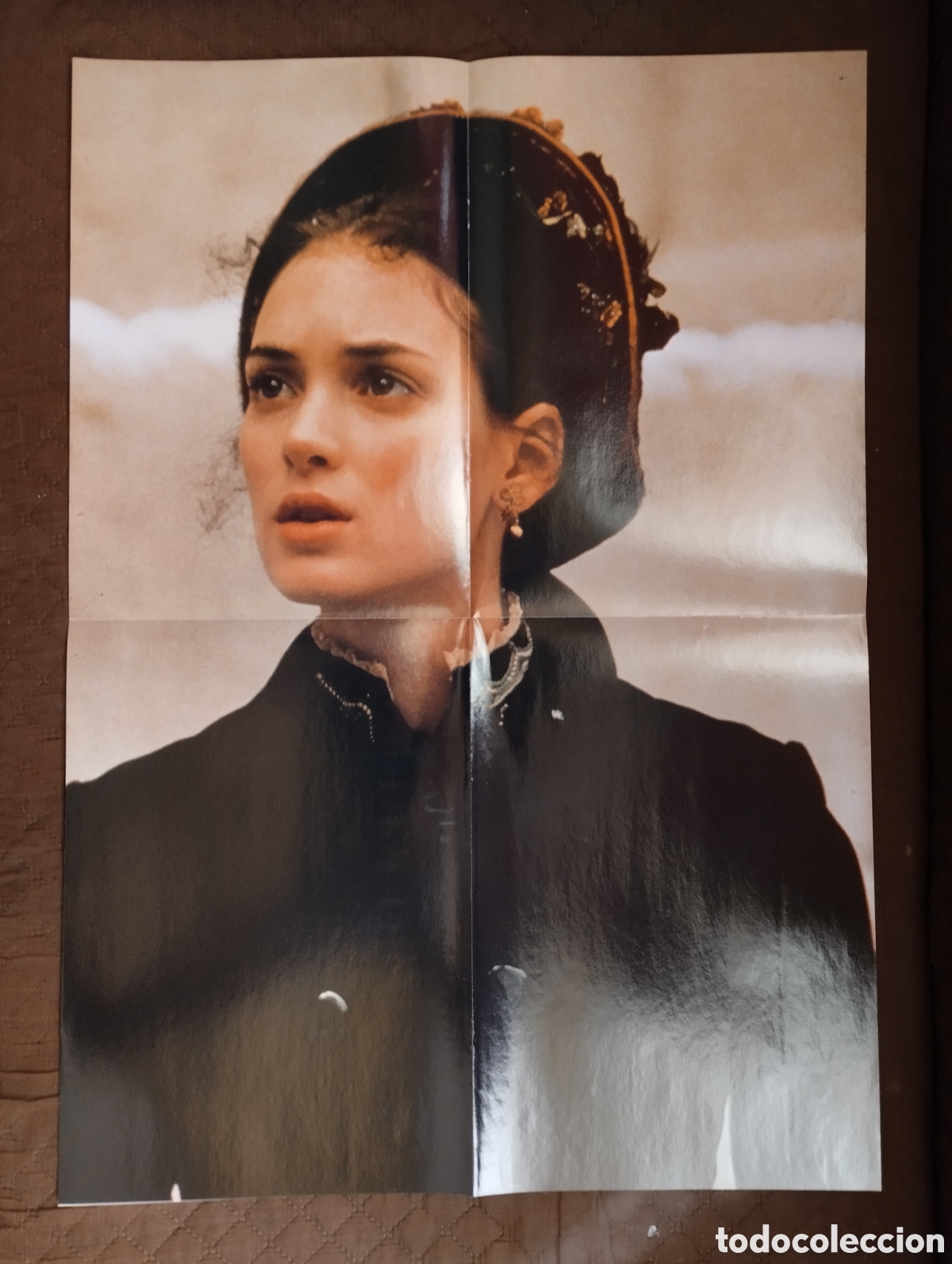 Cine: Poster de la actriz Winona Ryder.
