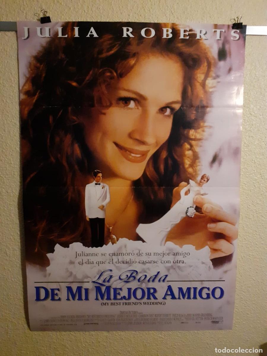 Cine: La Boda de Mi Mejor Amigo Cartel Original De Cine 1997 Edici&oacute;n Doble Cara