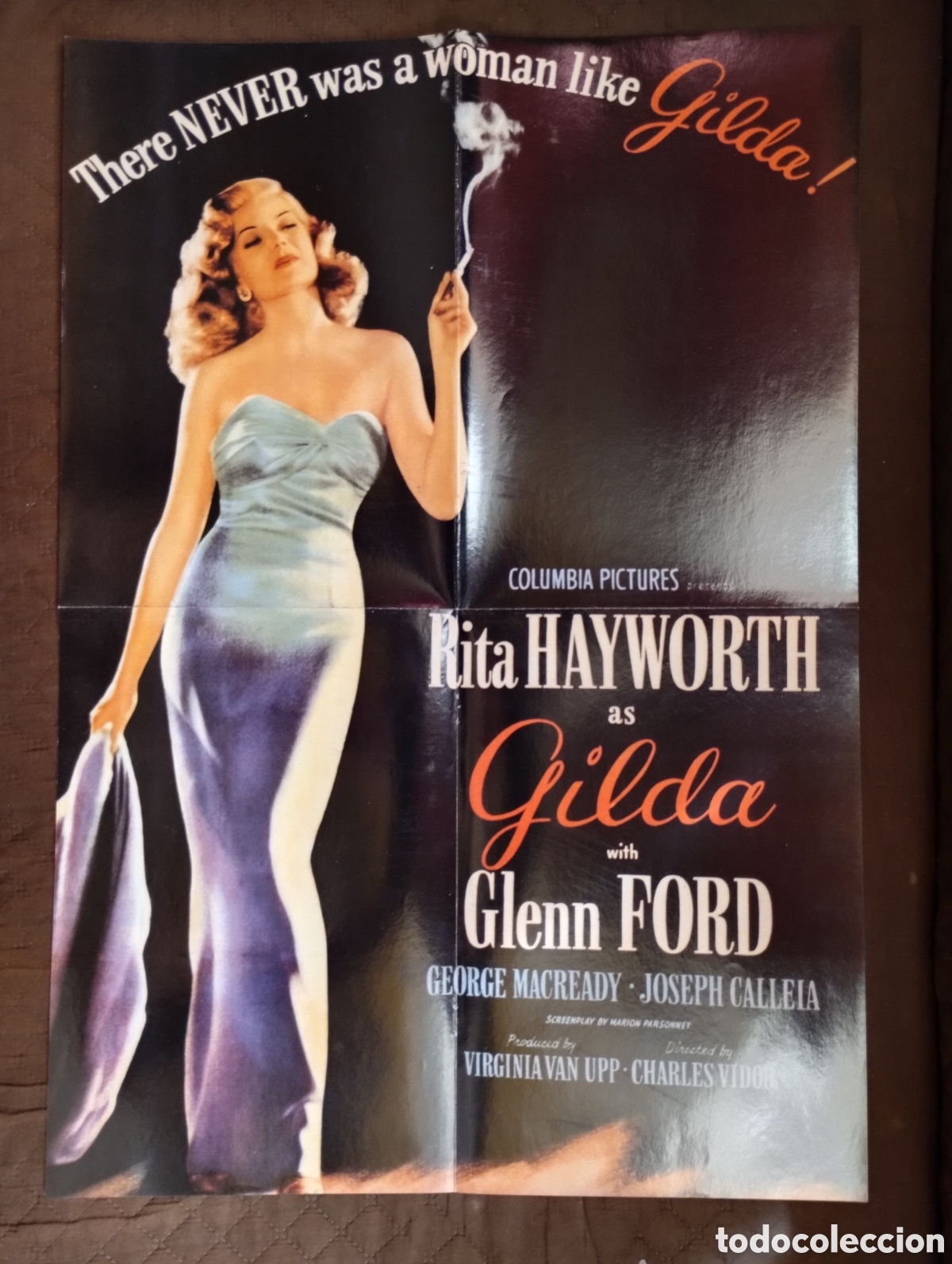 Cine: Poster de la pelicula Gilda.