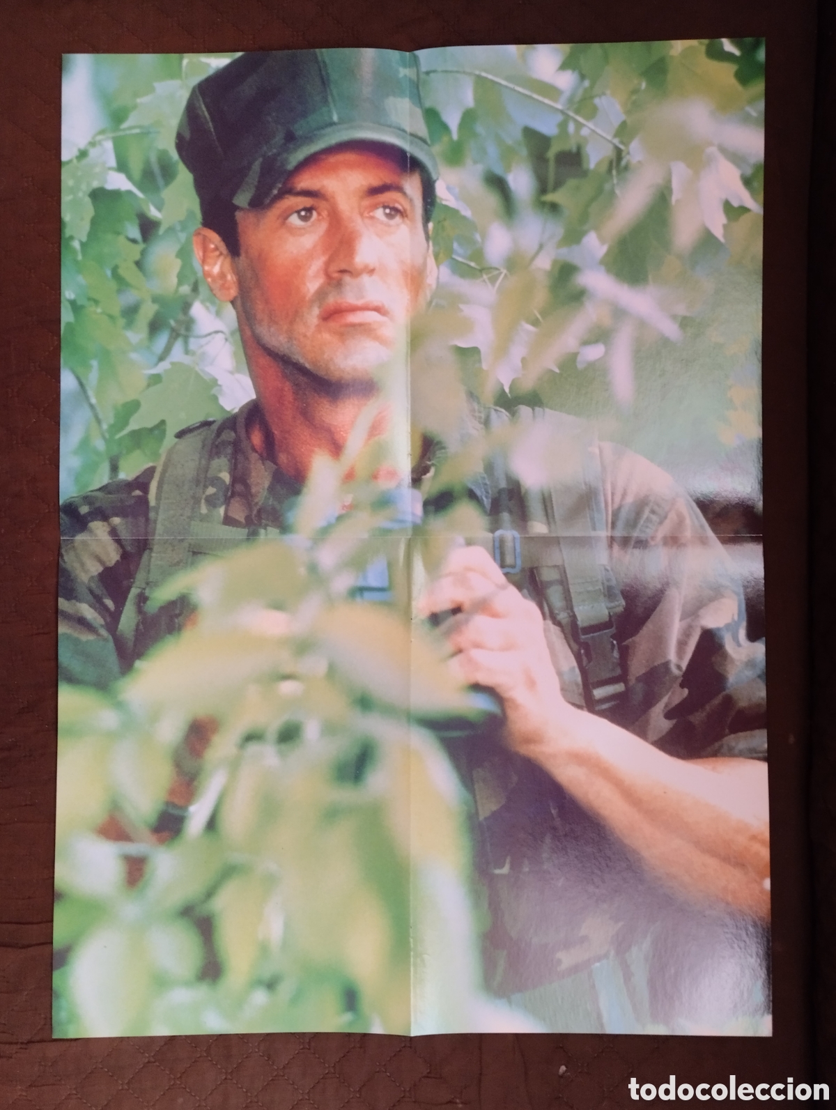 Cine: Poster del actor Silvester Stallone. - Foto 1