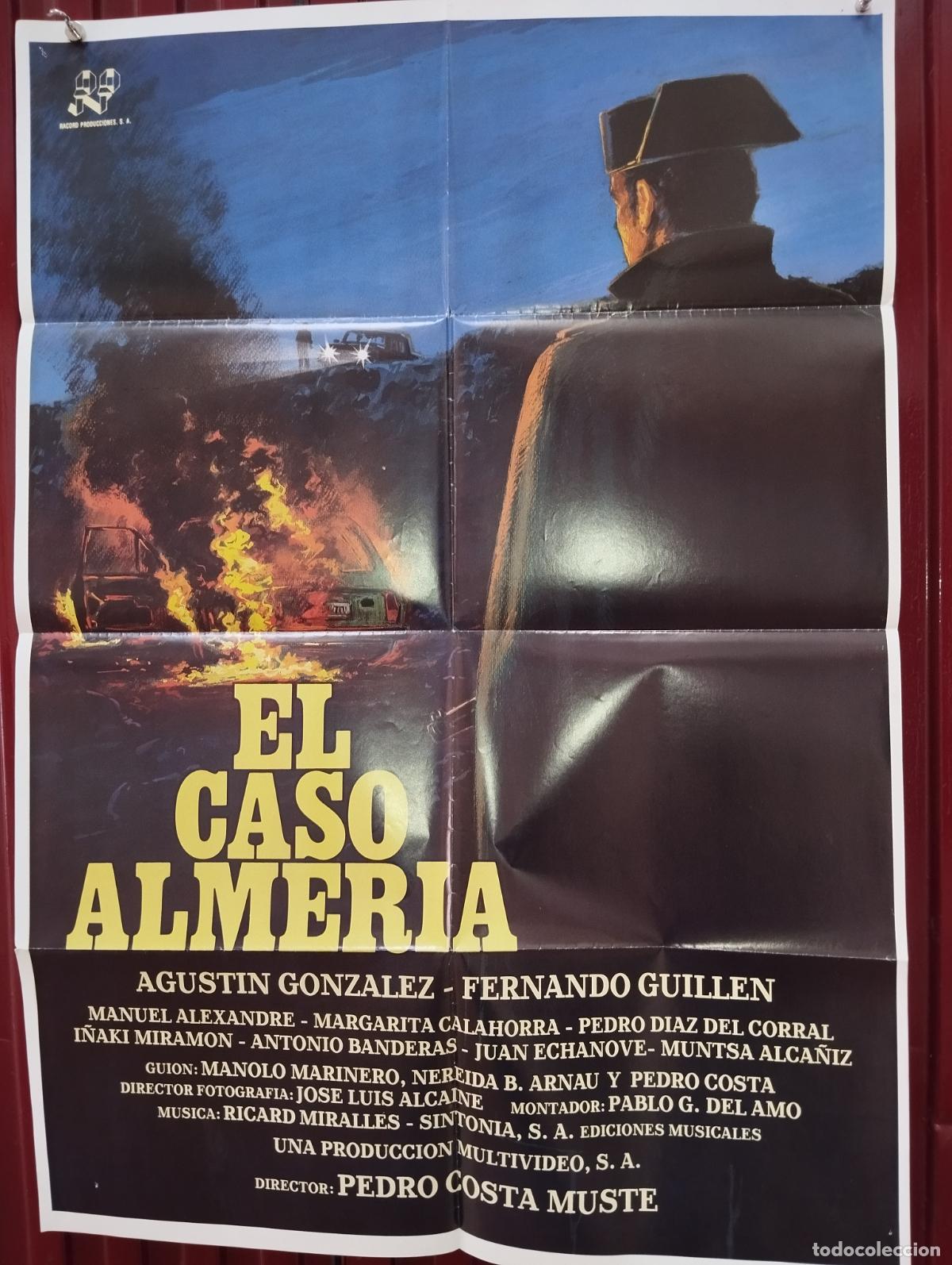 Cine: CARTEL DE CINE ORIGINAL EL CASO ALMER&Iacute;A