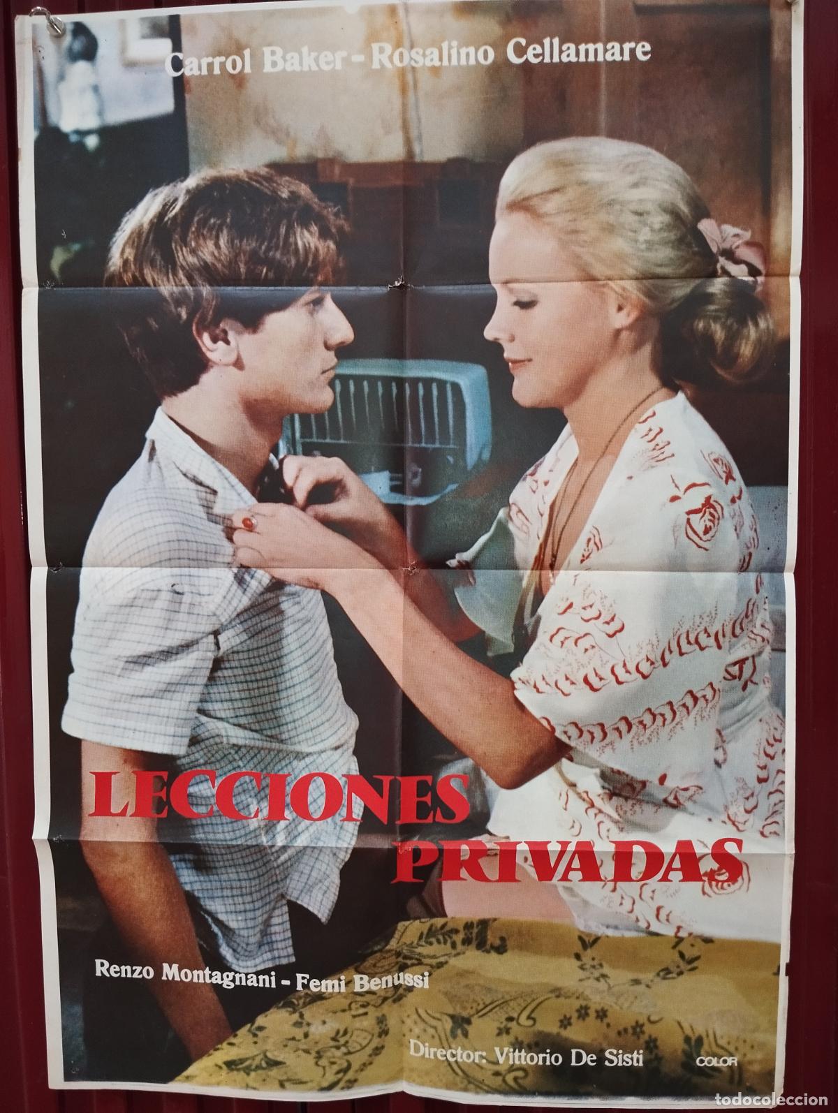 Cine: CARTEL DE CINE ORIGINAL LECCIONES PRIVADAS
