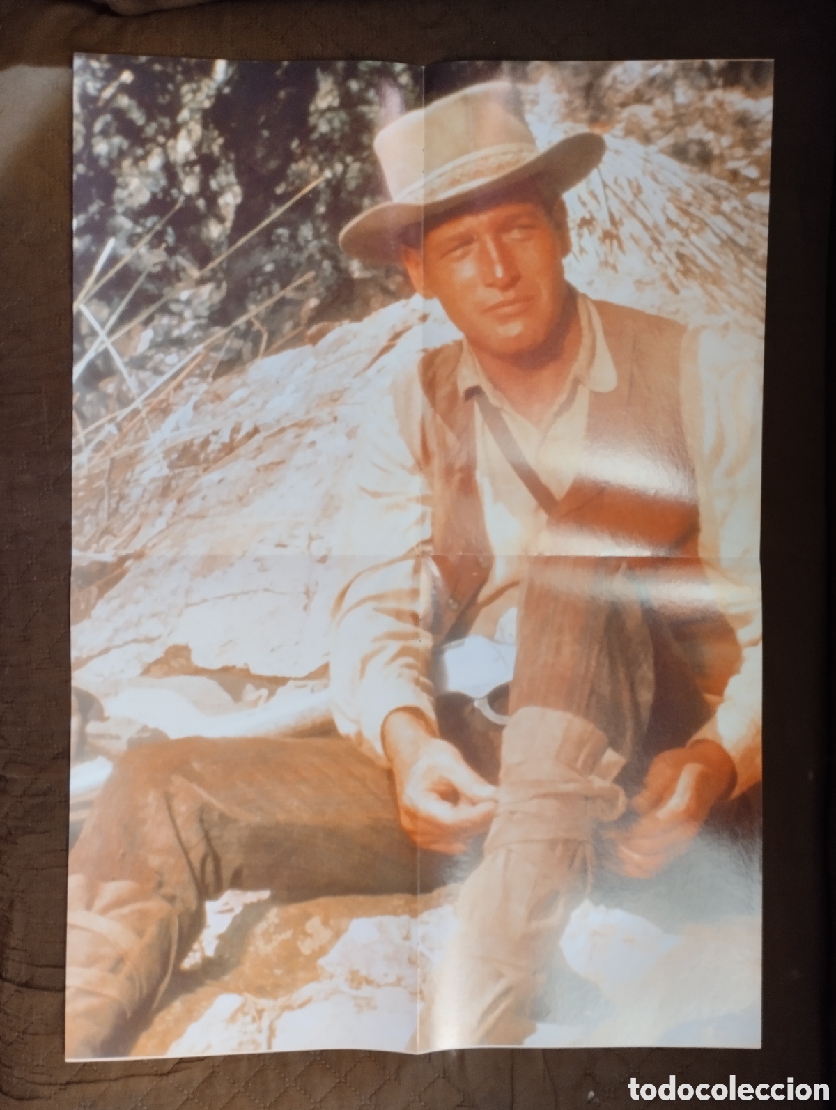 Cine: Poster del actor Paul Newman.