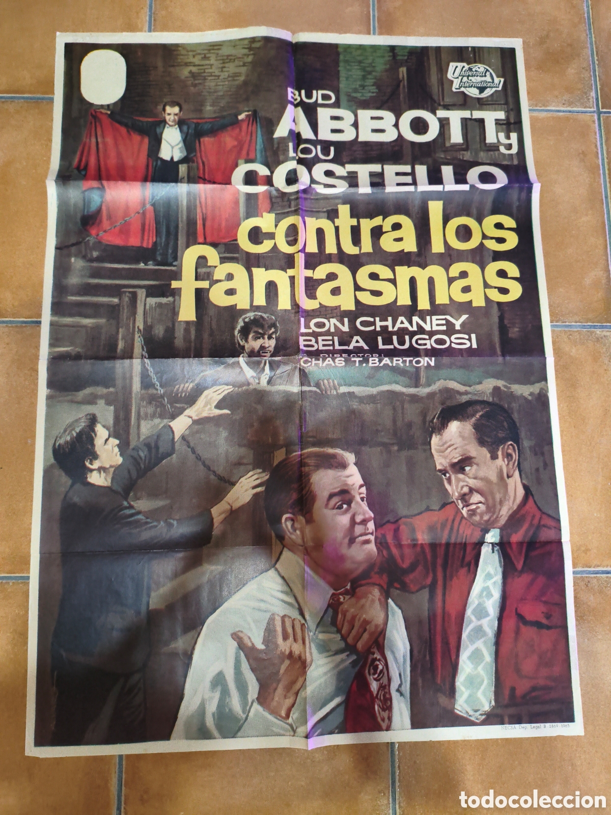 Cine: Cartel antiguo contra los fantasmas