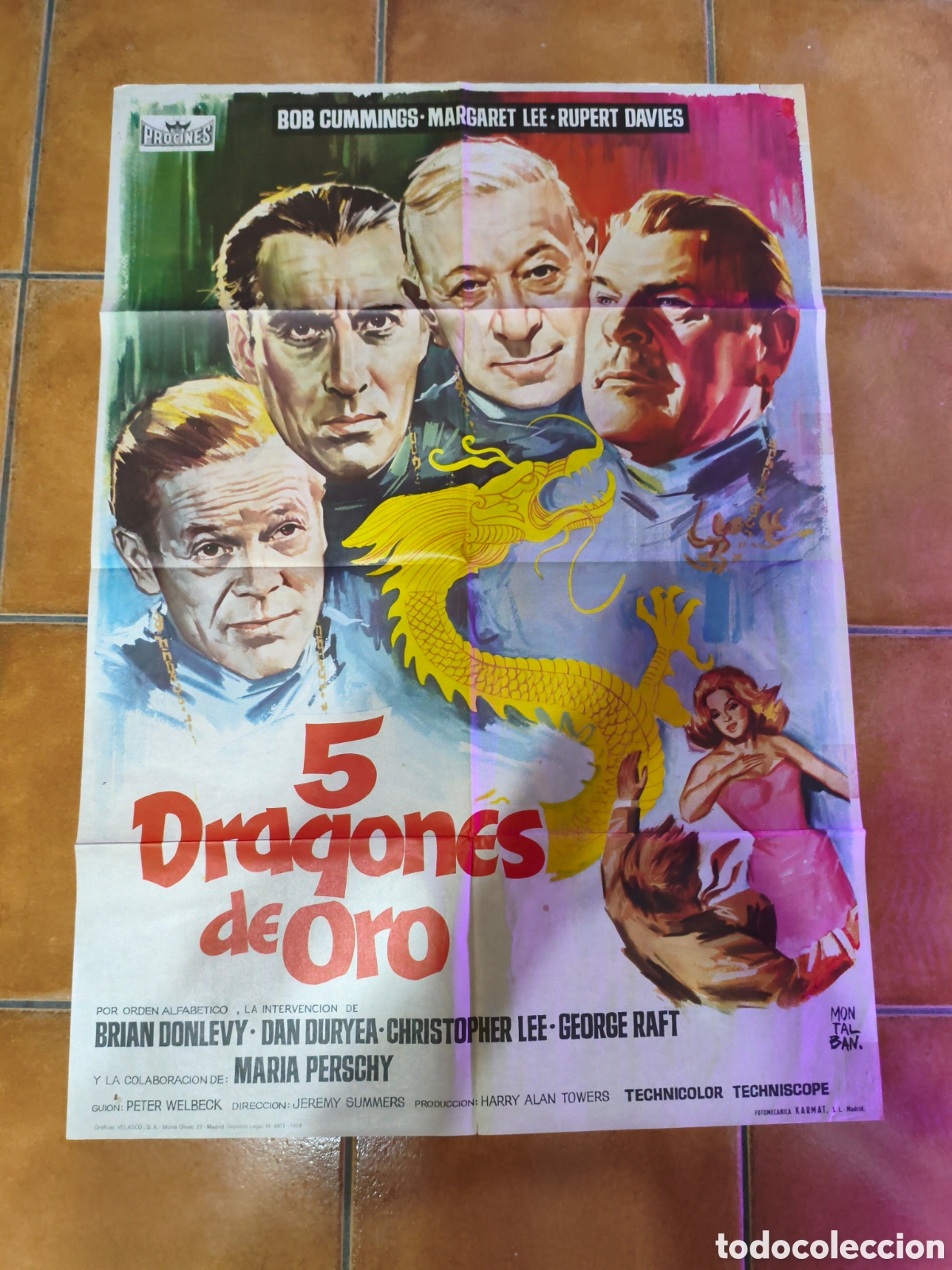 Cine: Los 5 dragones de oro