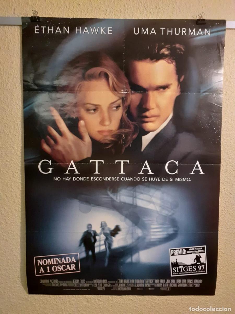 Cine: Cartel Original De Cine 1997 Gattaca Ethan Hawke Uma Thurman
