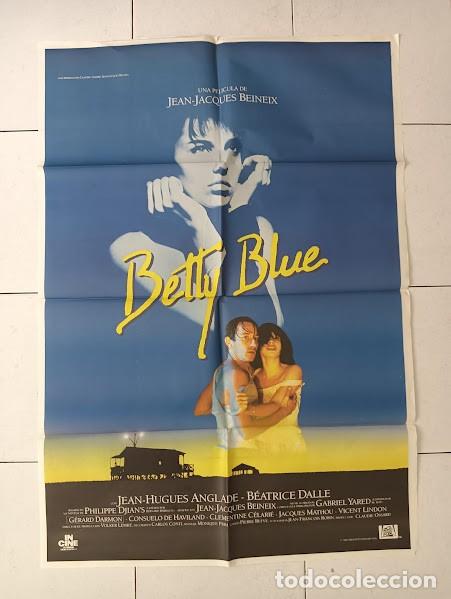 Cine: VKD 2526 BETTY BLUE JEAN-JACQUES BEINEIX BEATRICE DALLE POSTER ORIGINAL 70X100 ESTRENO