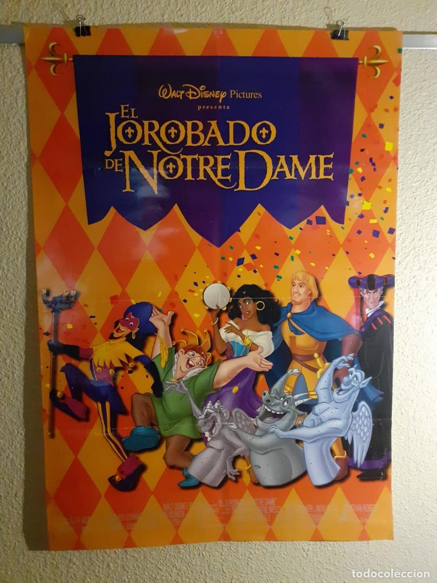 Cine: Cartel Original De Cine 1996 El Jorobado De Notre Dame Walt Disney