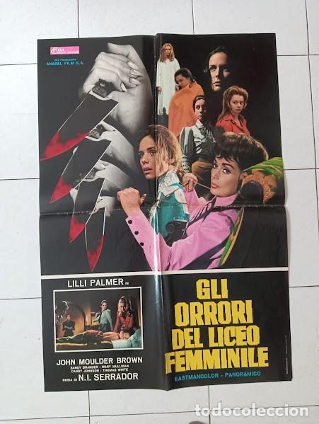 Cinema: EPX 0601 LA RESIDENCIA NARCISO IBA&Ntilde;EZ SERRADOR LILLI PALMER POSTER ORIGINAL ITALIANO 68X94