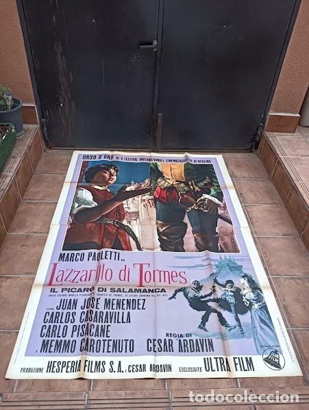 Cinema: EPX 0609 EL LAZARILLO DE TORMES CESAR ARDAVIN JUANJO MENENDEZ POSTER ORIGINAL ITALIANO 140X200