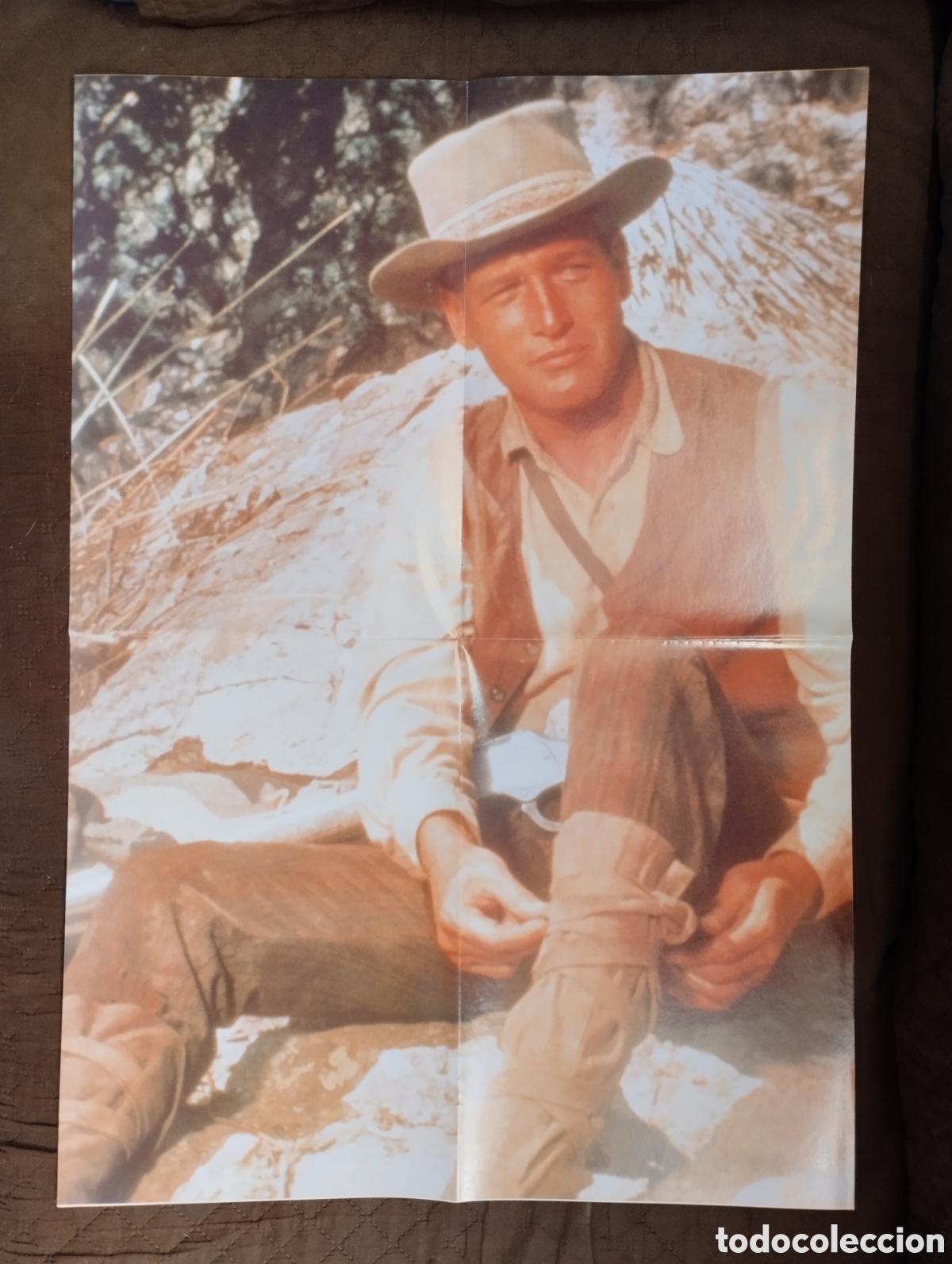 Cine: Poster segundo del actor Paul Newman. - Foto 2