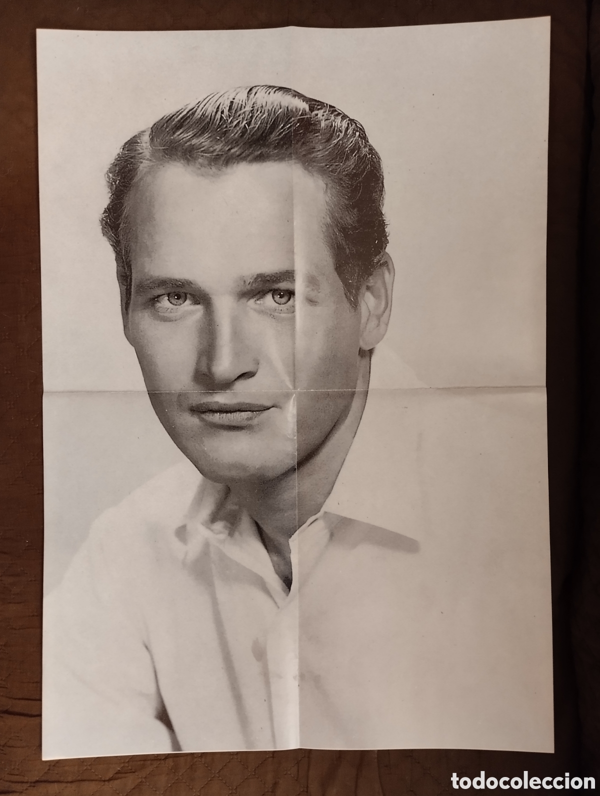Cine: Poster segundo del actor Paul Newman. - Foto 1