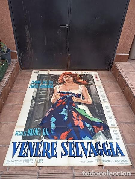 Cinema: EPX 0613 SIEGA VERDE RAFAEL GIL JEANNE VALERIE CARLOS LARRA&Ntilde;AGA GIL POSTER ORIGINAL ITALIANO 140X200