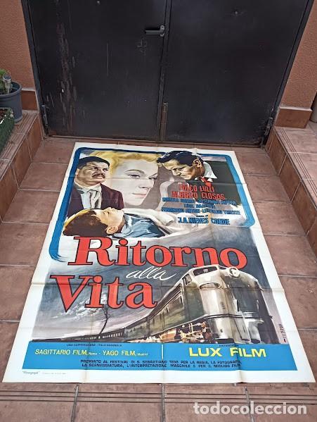 Cinema: EPX 0614 TODOS SOMOS NECESARIOS ALBERTO CLOSAS NIEVES CONDE FOLCO LULLI POSTER ORIG ITALIANO 140X200