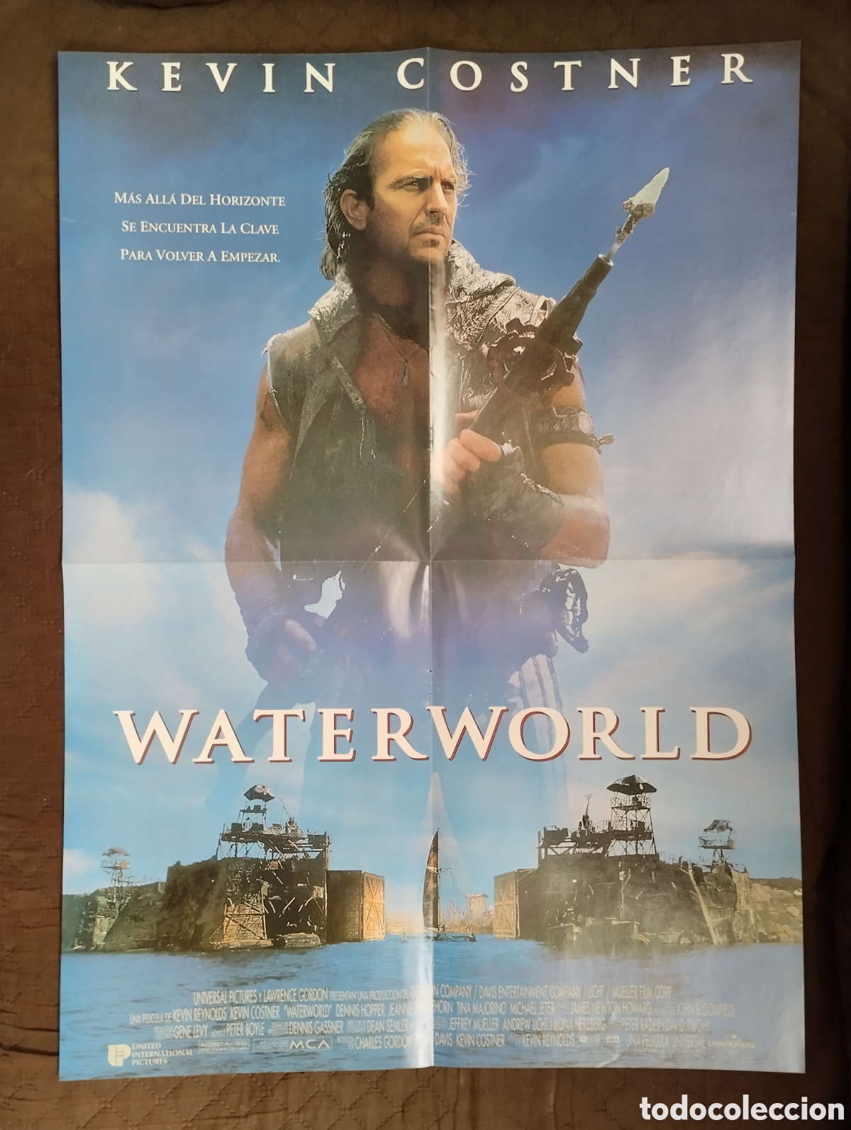 Cine: Poster de la pelicula Waterworld.