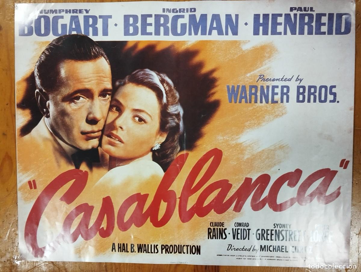 Cine: CARTEL DE CINE &rdquo;CASABLANCA&rdquo;