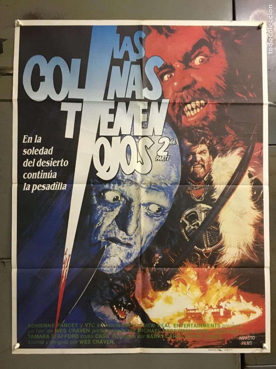 Cin&eacute;ma: AFN96 LAS COLINAS TIENEN OJOS 2 WES CRAVEN POSTER ORIGINAL 70X100 ESTRENO