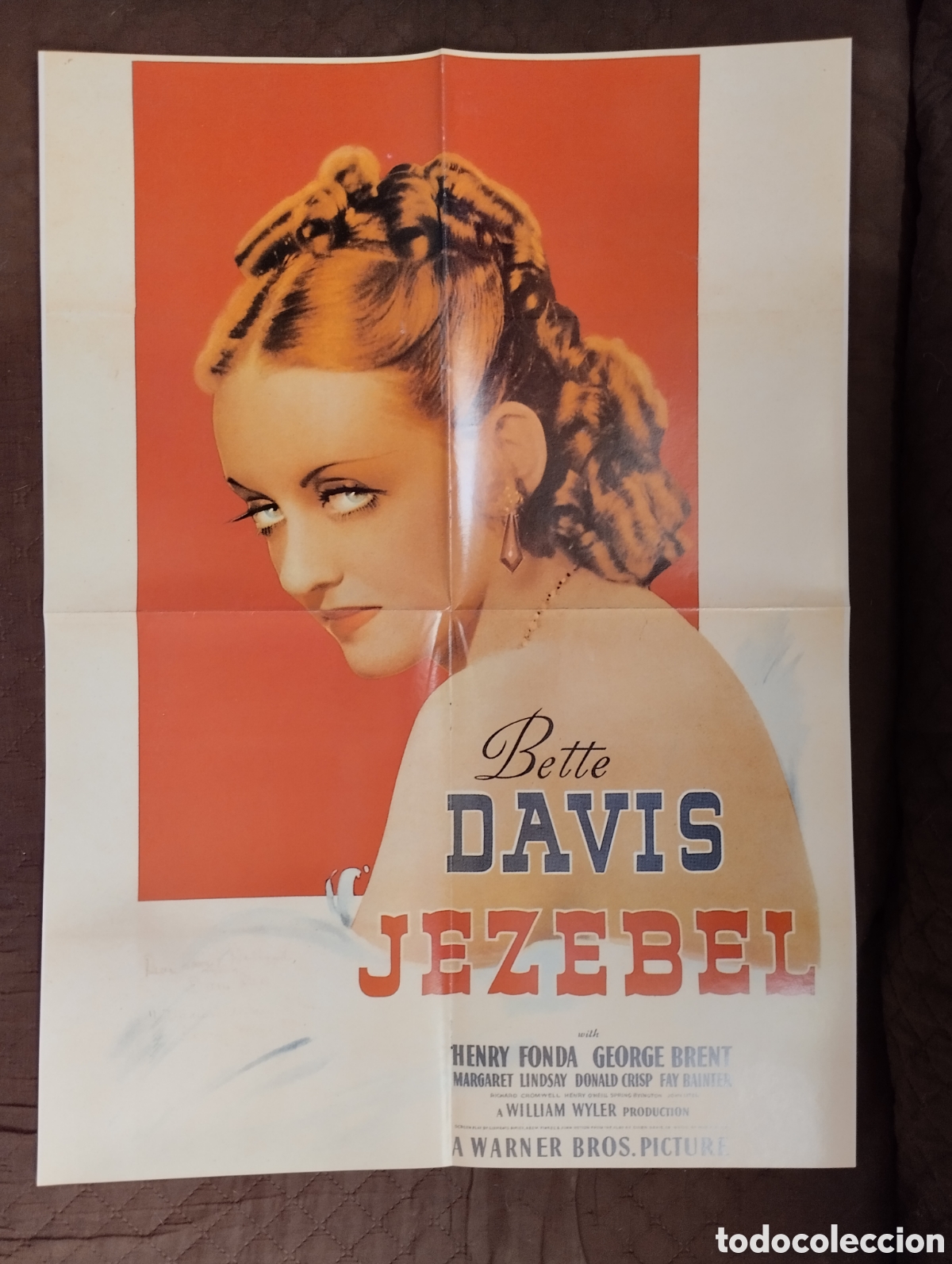 Cine: Poster de la pelicula Jezebel.