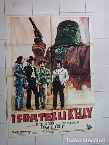 Cinema: PJE 0606 NED KELLY MICK JAGGER POSTER ORIGINAL ITALIANO 100X140