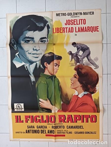 Cinema: EPX 0621 BELLO RECUERDO JOSELITO LIBERTAD LAMARQUE POSTER ORIGINAL ITALIANO 100X140