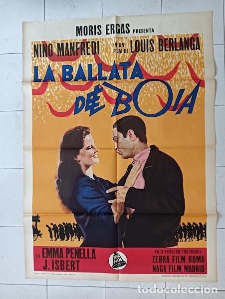 Cinema: EPX 0625 EL VERDUGO LUIS GARICA BERLANGA POSTER ORIGINAL ITALIANO 100X140