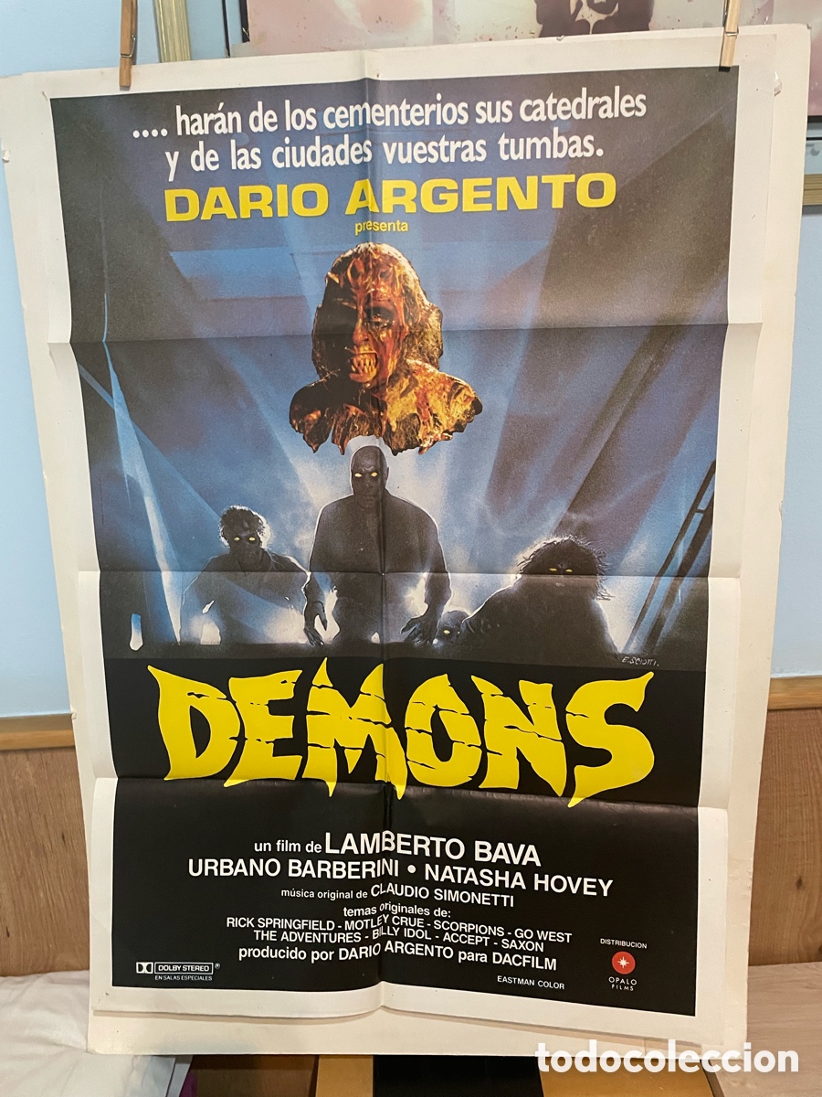 Cine: CARTEL DE CINE. DEMONS