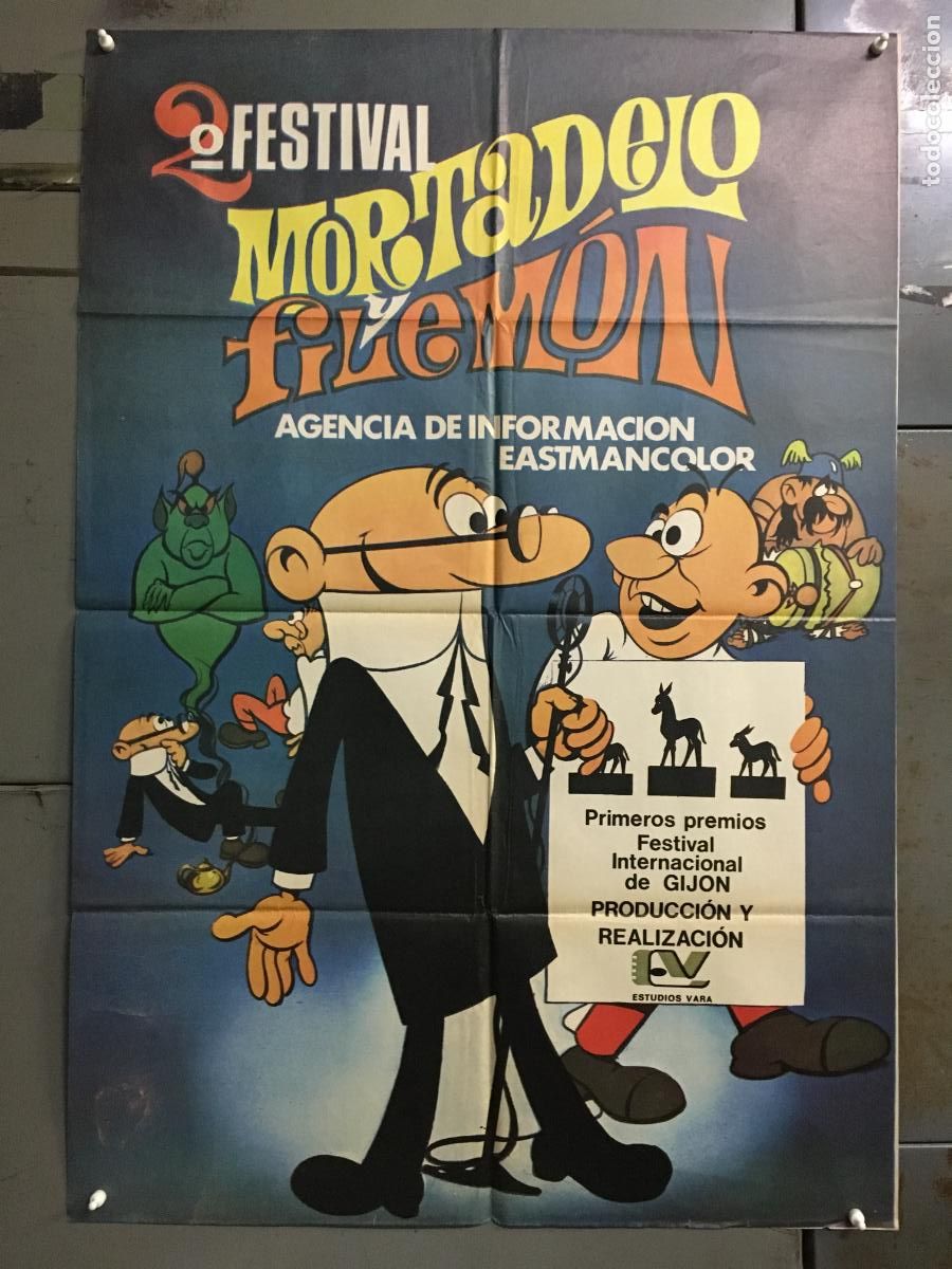 Cin&eacute;ma: AFO31 2&ordm; FESTIVAL MORTADELO Y FILEMON IBA&Ntilde;EZ POSTER ORIGINAL 70X100 ESTRENO