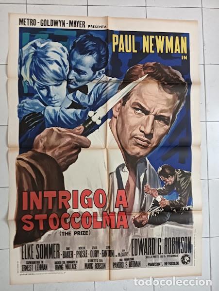 Cinema: PJE 0622 EL PREMIO PAUL NEWMAN ELKE SOMMER POSTER ORIGINAL ITALIANO 100X140