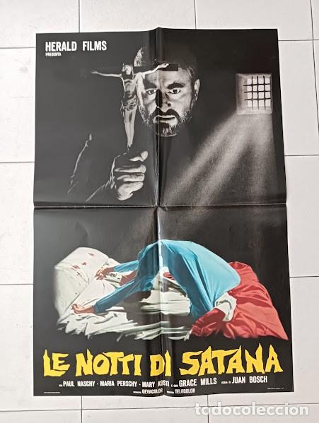 Cinema: EPX 0631 EXORCISMO PAUL NASCHY POSTER ORIGINAL ITALIANO 68X94