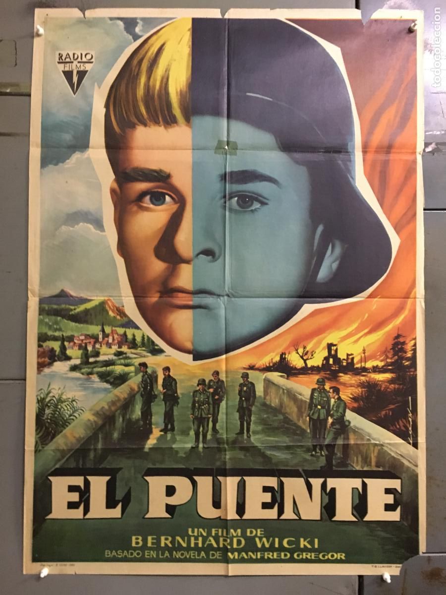 Cinema: AFO51 EL PUENTE BERNHARD WICKI LLOAN POSTER ORIGINAL 70X100 ESTRENO