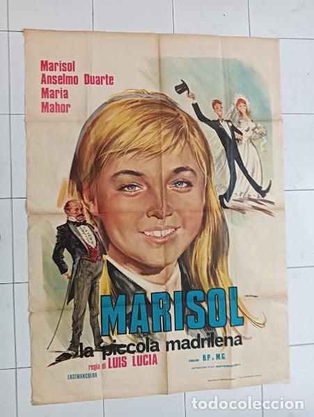 Cinema: EPX 0539 UN RAYO DE LUZ MARISOL MADRID POSTER ORIGINAL 100X140 ITALIANO