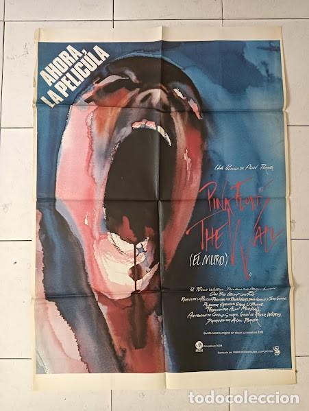 Cin&eacute;ma: VKD 2555 EL MURO PINK FLOYD THE WALL ALAN PARKER POSTER ORIGINAL 70X100 ESTRENO