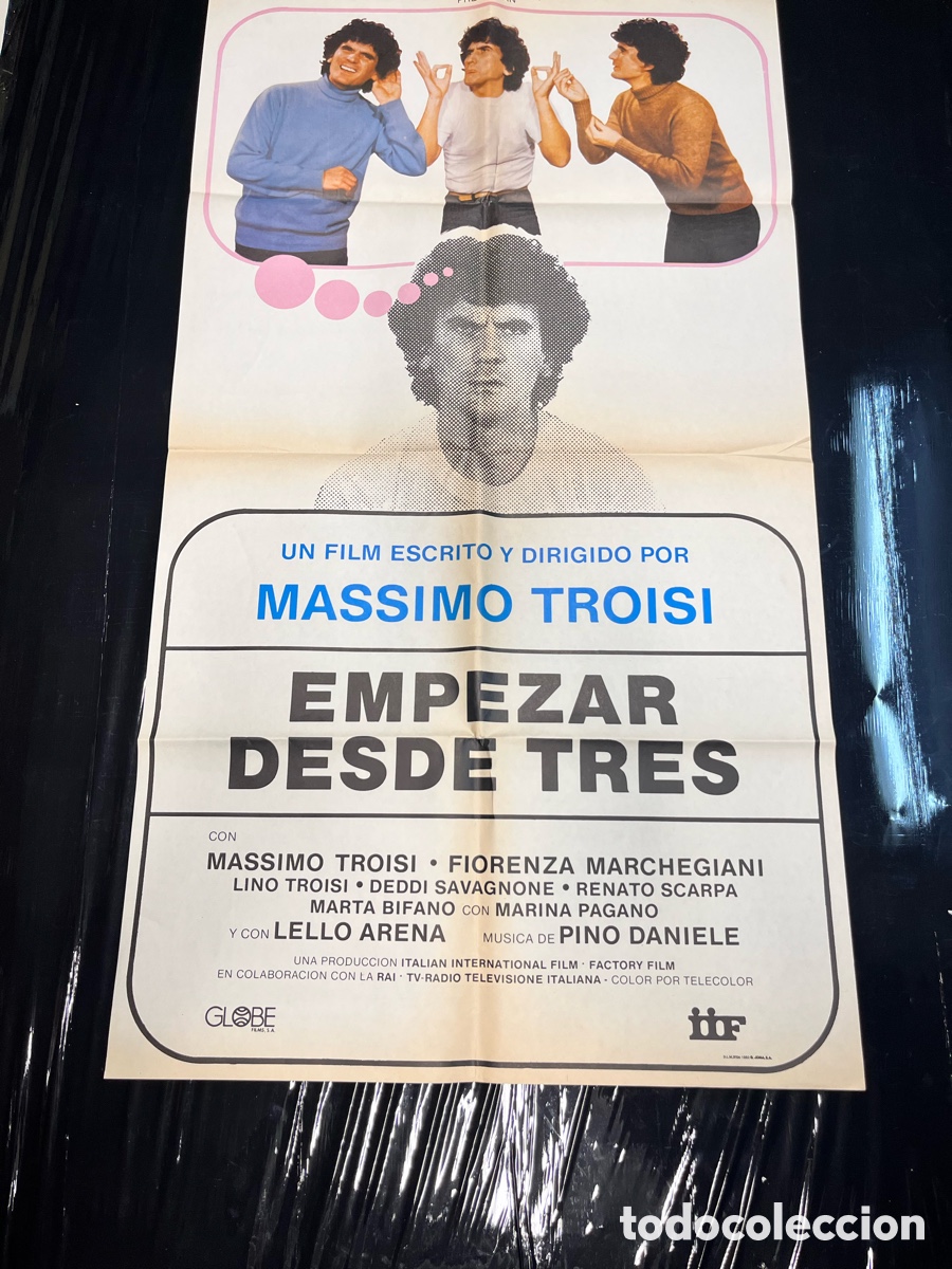 Cine: EMPEZAR DESDE TRES de Massimo Troisi CC014