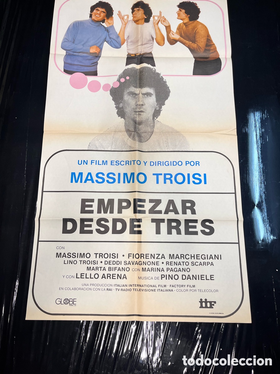 Cinema: EMPEZAR DESDE TRES de Massimo Troisi CC015