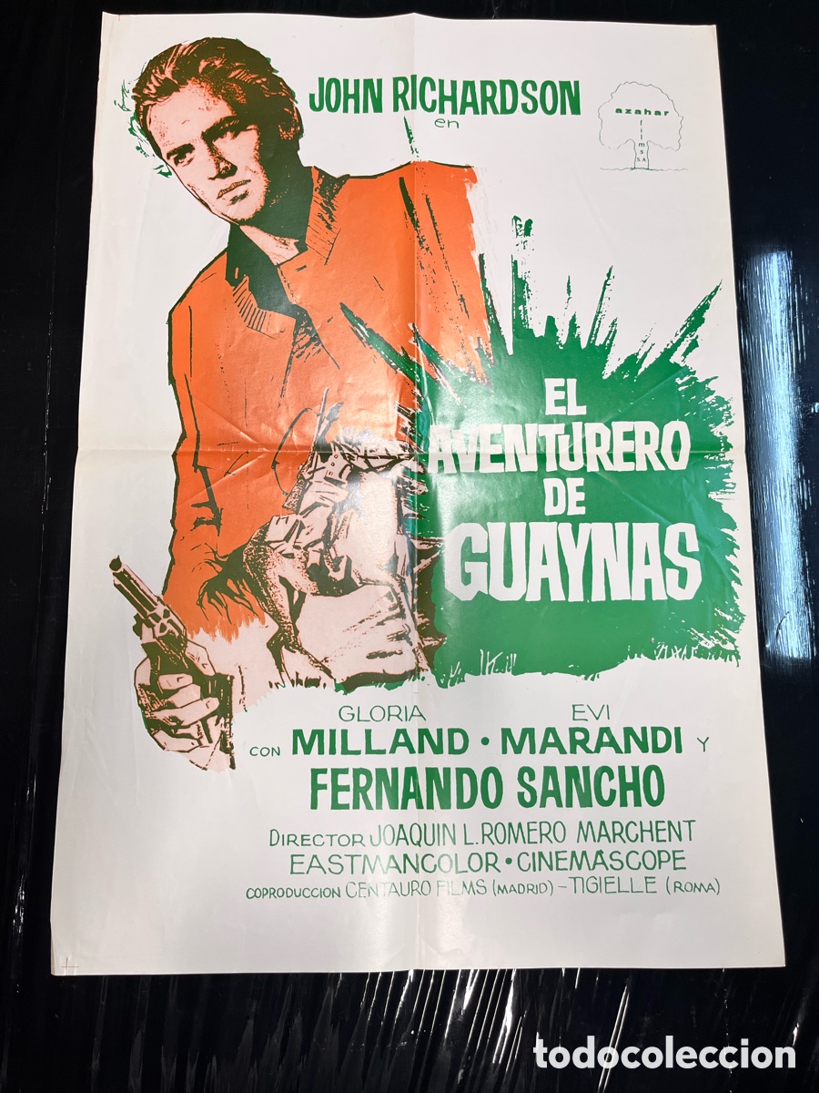 Cine: EL AVENTURERO DE GUAYNAS de Joaquim L. Romero CC018