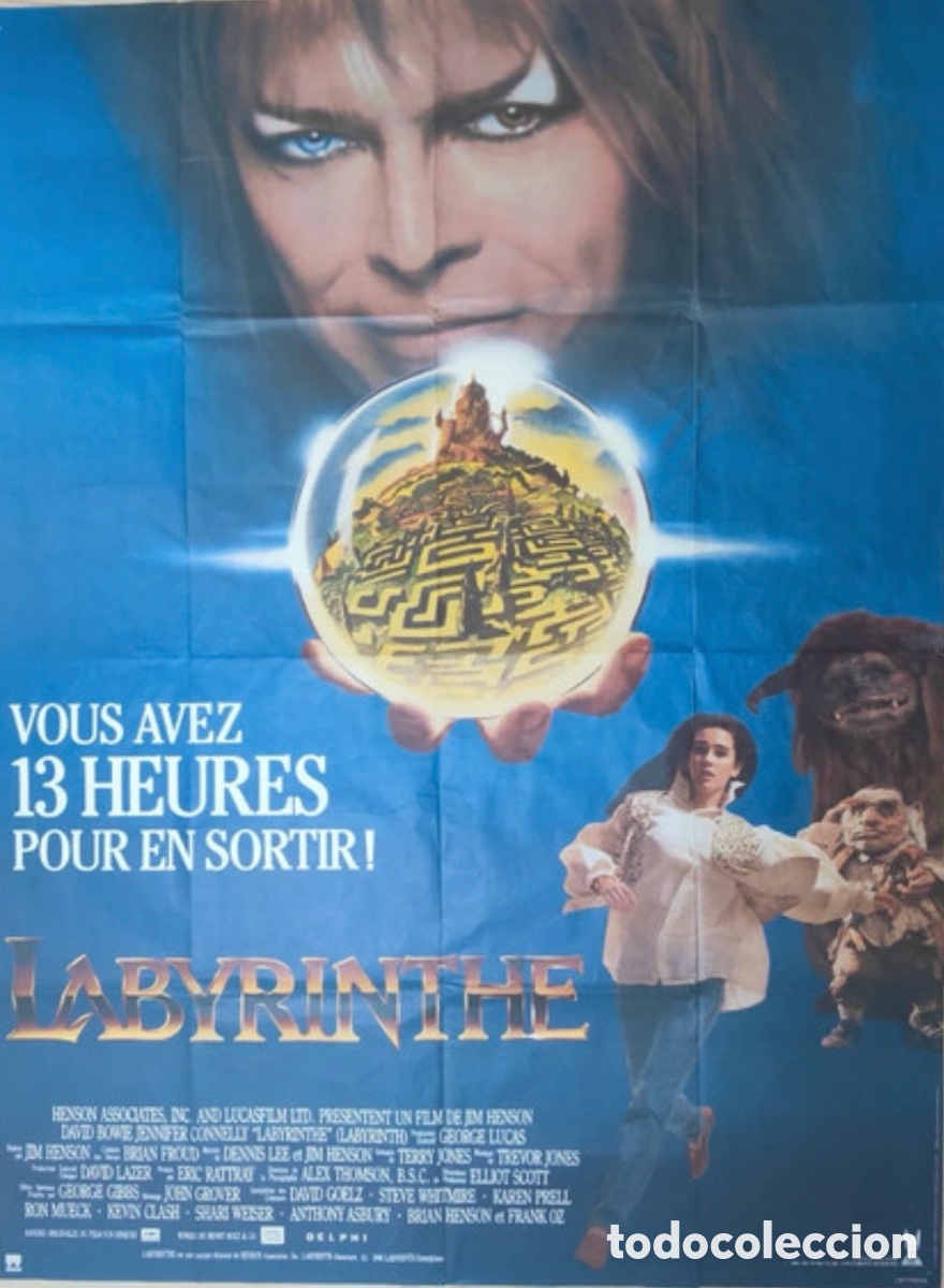 Cine: CARTEL DE CINE. LABYRINTHE( DENTRO DeL LABERINTO)