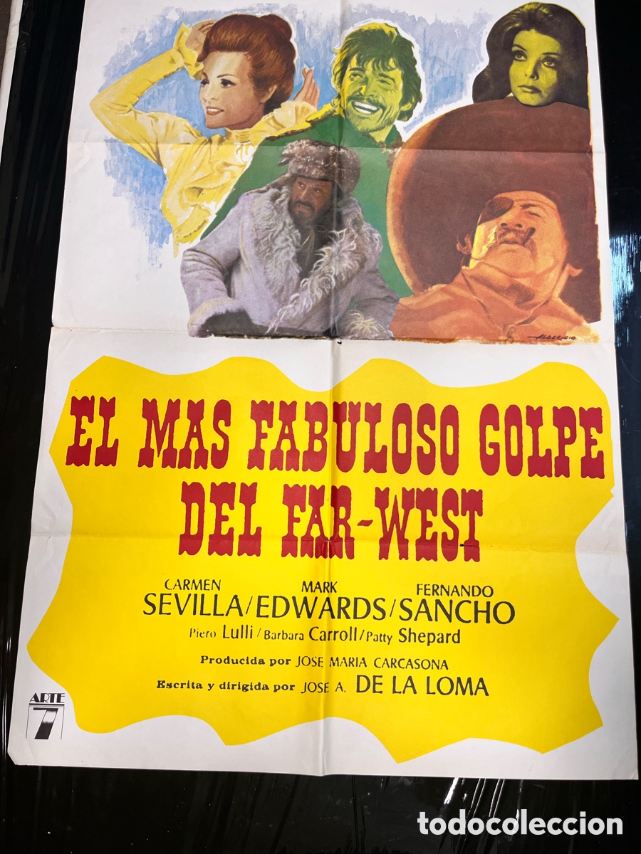 Cine: EL M&Aacute;S FABULOSO GOLPE DEL FAR-WEST con Carmen Sevilla CC023