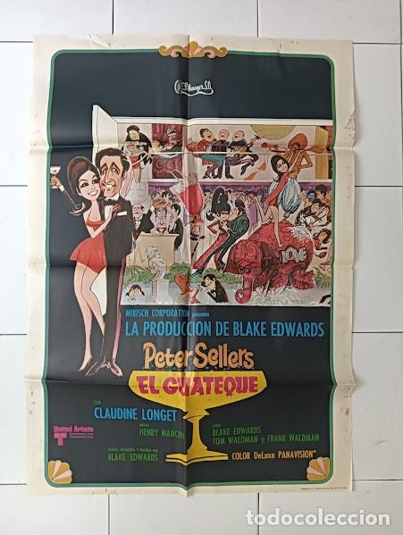 Cin&eacute;ma: VKD 2578 EL GUATEQUE PETER SELLERS BLAKE EDWARDS POSTER ORIGINAL 70X100 ESTRENO