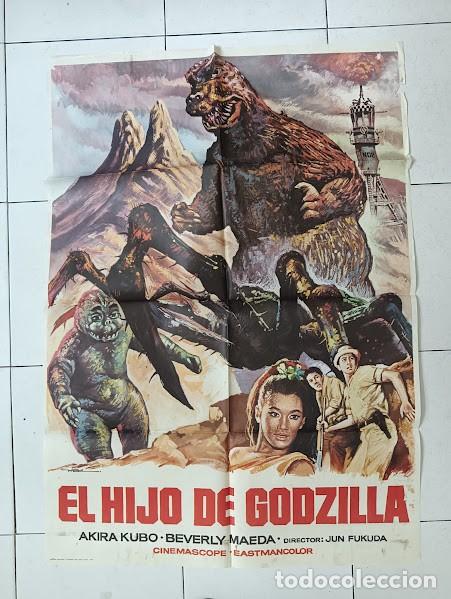 Cinema: VKD 2583 EL HIJO DE GODZILLA JUN FUKUDA TOHO MAC POSTER ORIGINAL ESTRENO 70X100