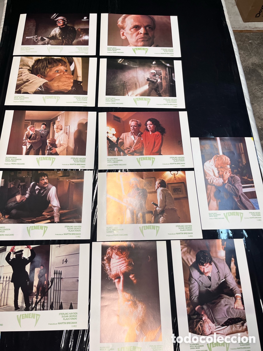 Cine: 12 Fotocromos de la pel&iacute;cula VENENO. CC026