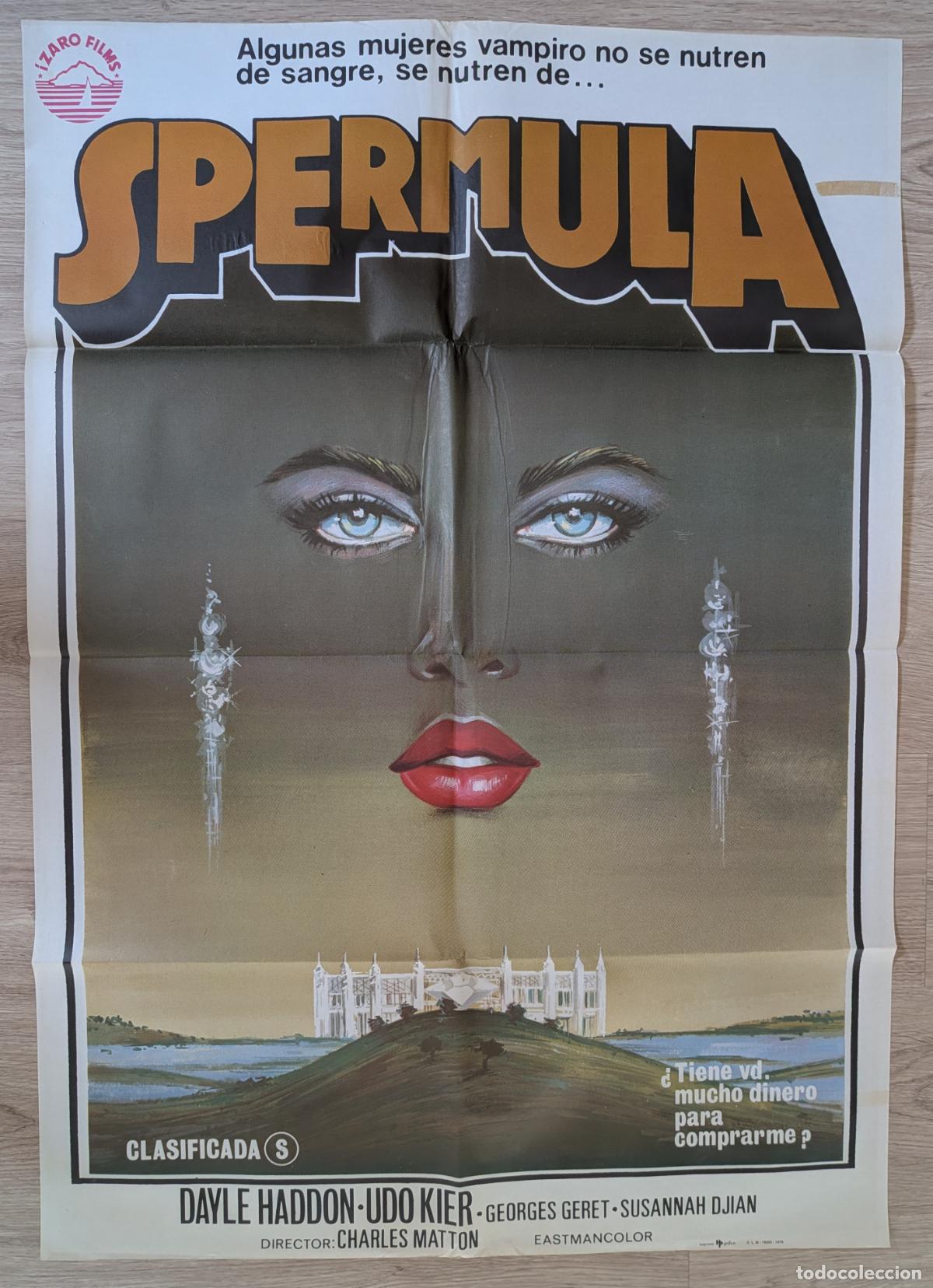 Cin&eacute;ma: RW CARTEL CINE CARTEL CINE SPERMULA DAYLE HADDON UDO KIER CLASIFICADA S 1978 CC233