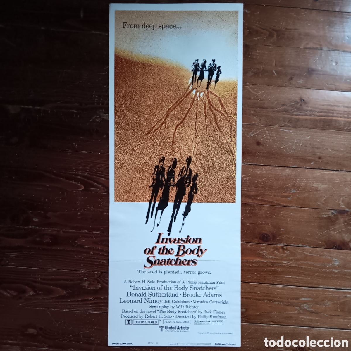 Cine: INVASION OF THE BODY SNATCHERS (LA INVASI&Oacute;N DE LOS ULTRACUERPOS) ORIGINAL USA INSERT 1978