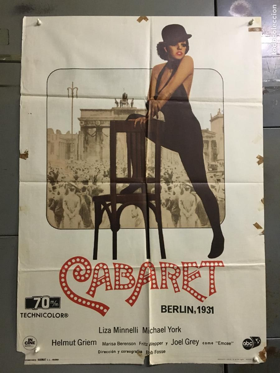 Cinema: ODC C600 CABARET LIZA MINNELLI BOB FOSSE POSTER ORIGINAL 70X100 ESTRENO