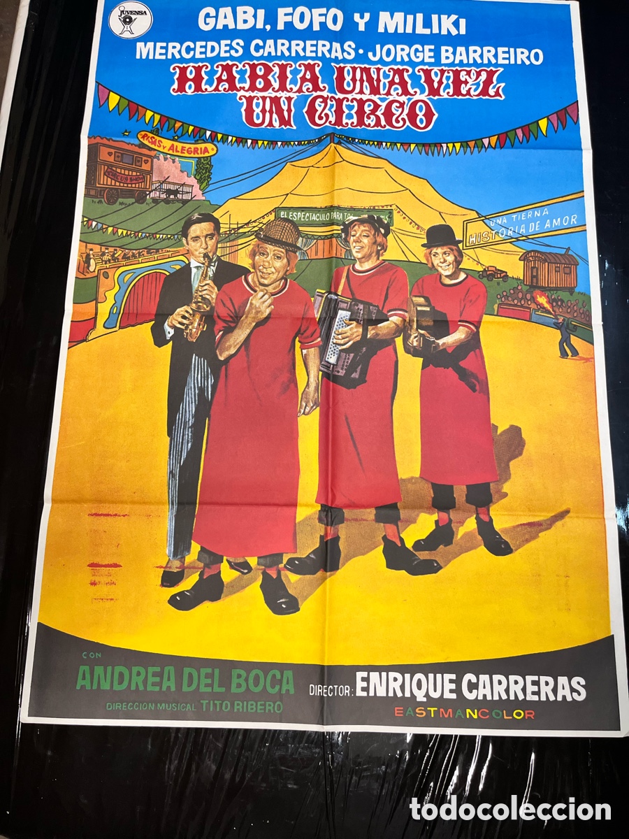 Cine: P&oacute;ster de la pel&iacute;culas HAB&Iacute;A UNA VEZ UN CIRCO . CC030