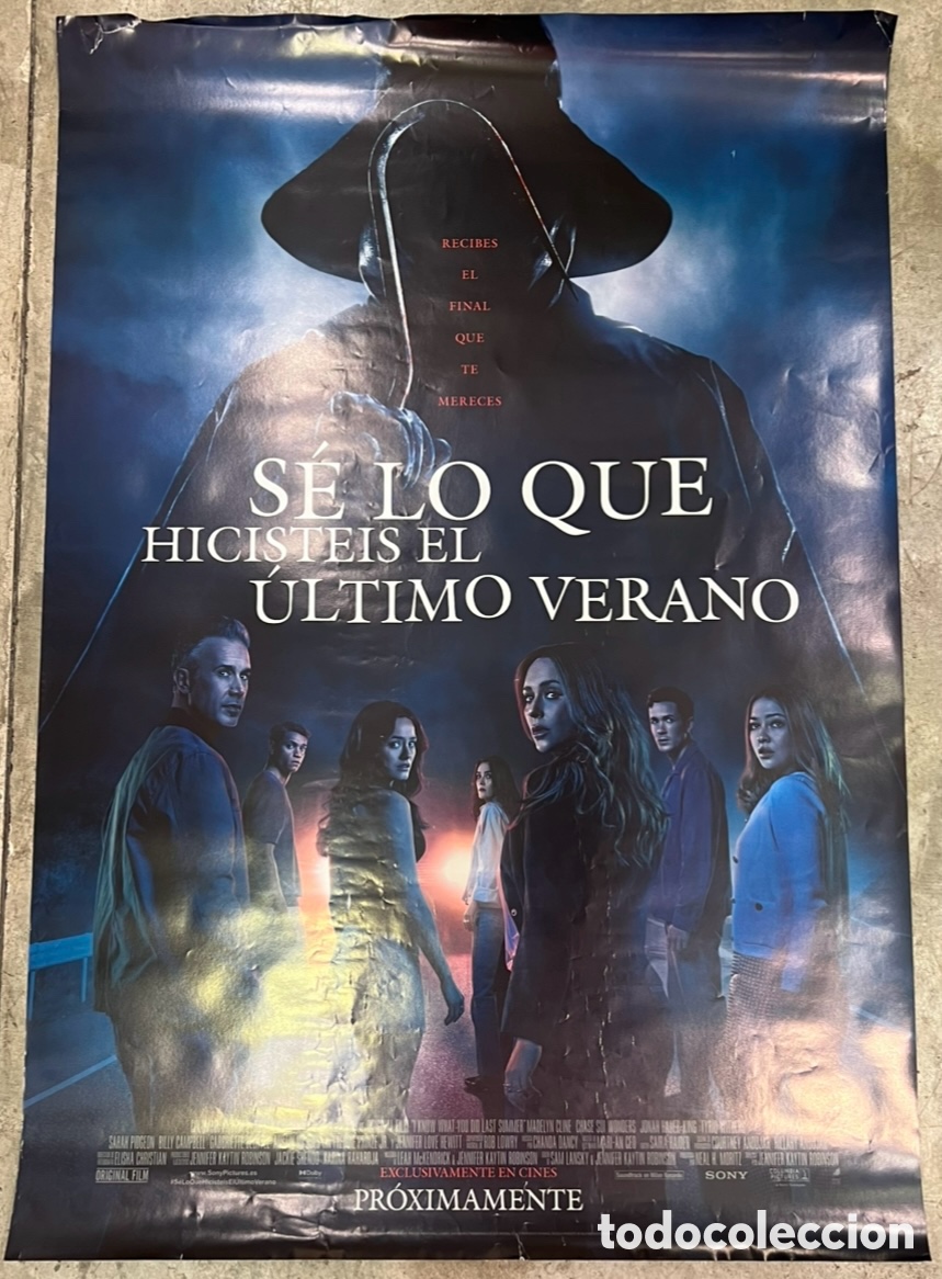 Cine: Cartel de Pel&iacute;cula. &ldquo;Se lo que hicisteis el &uacute;ltimo verano&rdquo;. Jennifer Kaytin Robinson. 2025.